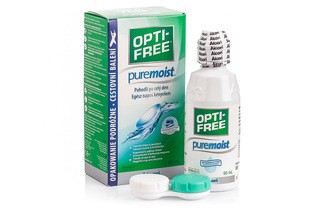 OPTI-FREE PureMoist 90 ml with case