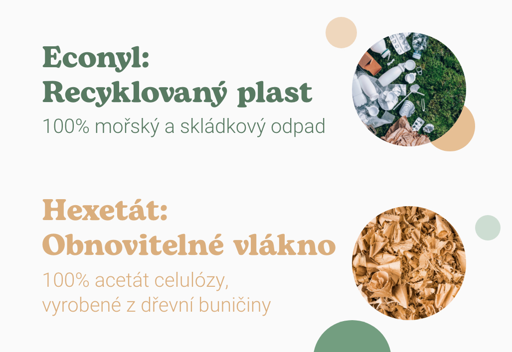 udržitelné materiály slunečních brýlí