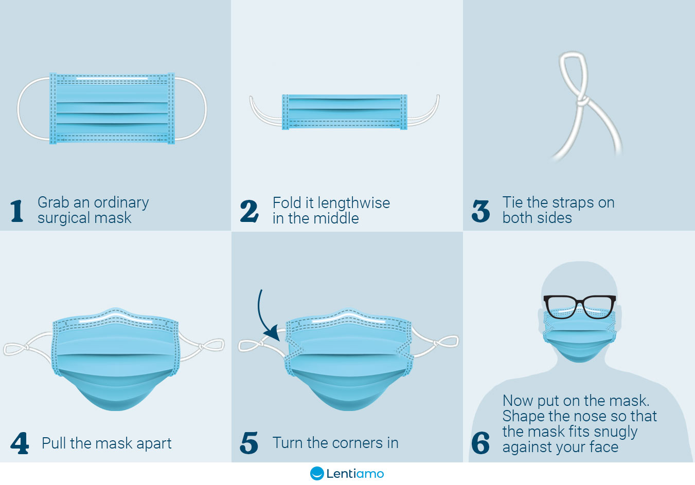 how to fold mask