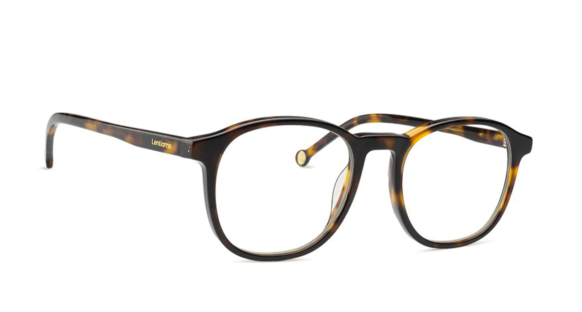 close up of tortoise shell eyeglass lenses