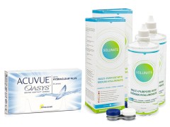 Acuvue Oasys (6 lenses) + 2 x Solunate Multi-Purpose 400 ml with case