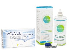 Acuvue Oasys for Astigmatism (6 lenses) + Solunate Multi-Purpose 400 ml with case