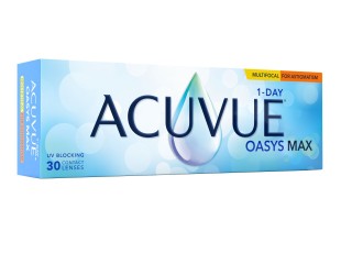 Acuvue Oasys Max 1-Day Multifocal for Astigmatism (30 lenses)