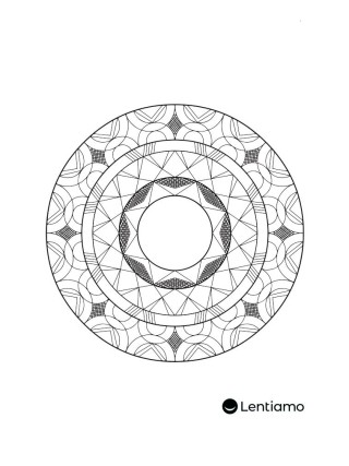 Antistress coloring books Lentiamo (bonus)