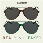 How to spot fake Carrera sunglasses | Lentiamo