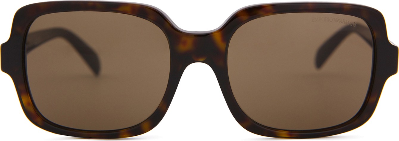 Emporio armani square sunglasses deals