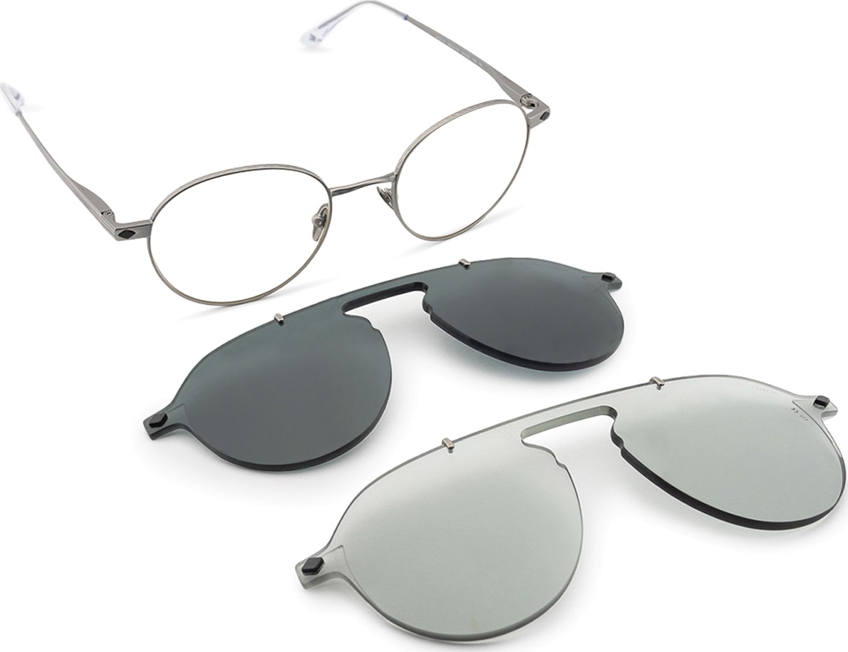 Giorgio armani clip on sunglasses deals
