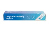 Lenjoy Bi-weekly Aqua+ (6 lenses) + Oxynate Peroxide 380 ml with case 27791