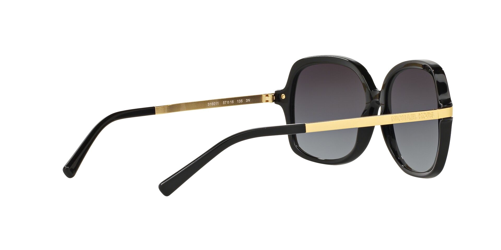 Michael Kors Adrianna II Sunglasses MK2024 316011 Black 57mm Michael Kors Adrianna II MK2024 316011 57 Sunglasses | Shade  main image 2