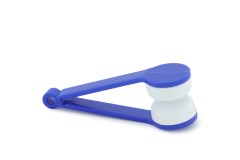 Microfiber glasses cleaner
