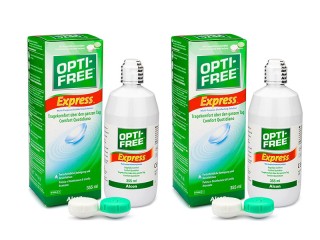 OPTI-FREE Express 2 x 355 ml with cases