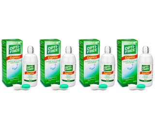 OPTI-FREE Express 4 x 355 ml with cases