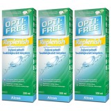 OPTI-FREE RepleniSH 3 x 300 ml with cases 9546