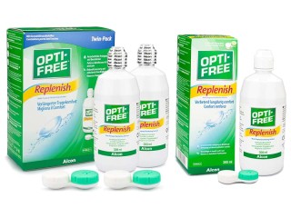 OPTI-FREE RepleniSH 3 x 300 ml with cases