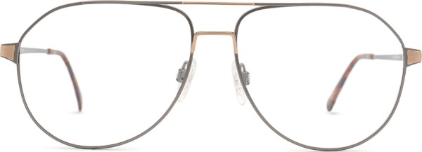 Optical Options Titanium Aviator - gold/grey metal