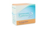 PureVision 2 for Astigmatism (6 lenses) + Solunate Multi-Purpose 400 ml with case 39694