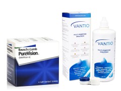 PureVision (6 lenses) + Vantio Multi-Purpose 360 ml with case