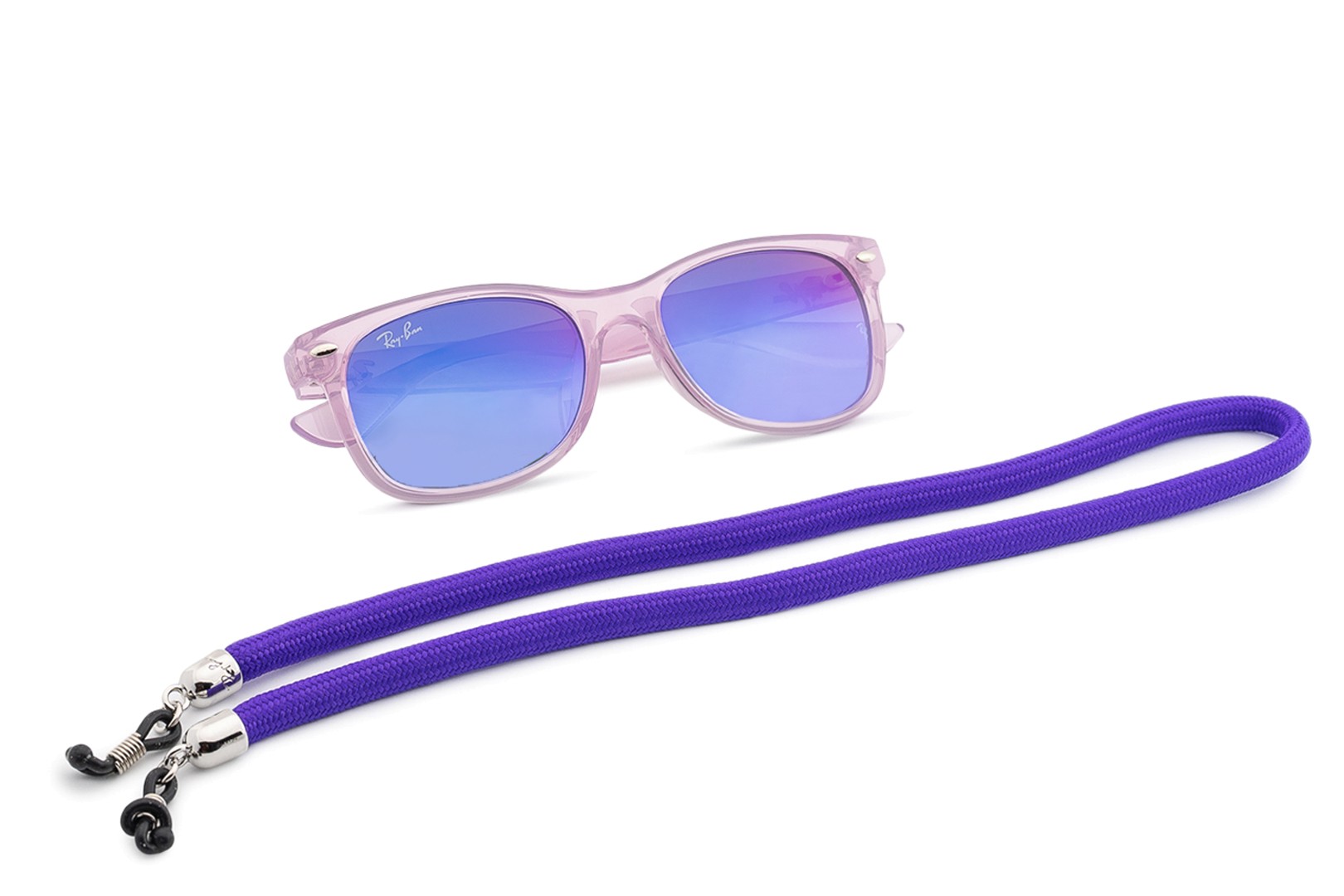 Ray-Ban ARB0002ST Ray-Ban Lanyard & Blue Sunglasses | Sunglass Hut USA