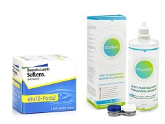 SofLens Multi-Focal (6 lenses) + Solunate Multi-Purpose 400 ml with case