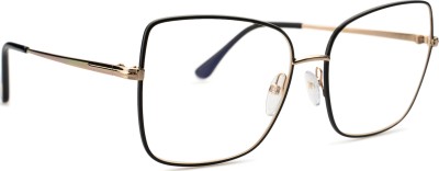 NEW TOM FORD FT5613-B 002 GOLD BLACK WOMEN EYEGLASSES TOM FORD TF5613-B 002 TOM FORD FT5613-B 002 Rose Gold/Matte Black 56mm Eyeglasses  main image 4